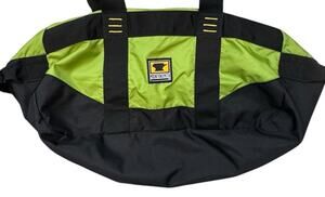 Mountainsmith Duffel Bag Green Medium 26" x 12" Canvas Travel Trunk Lightweight
